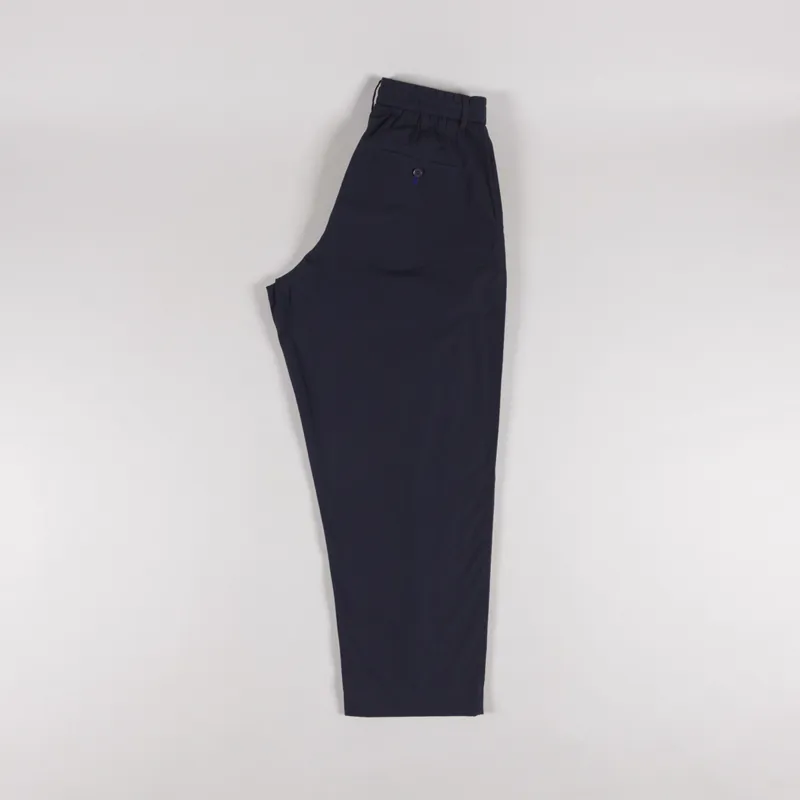 Universal Works Oxford Pant Navy Broadcloth-2