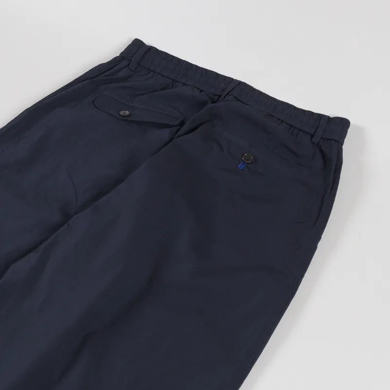 Universal Works Oxford Pant Navy Broadcloth-4