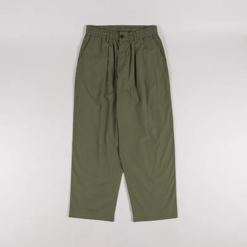Universal Works Oxford Pant Olive Broadcloth