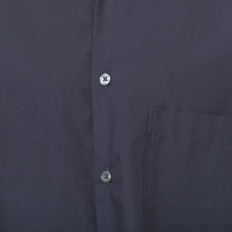Universal Works Lucky Shirt Navy Broadcloth-5