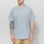 Universal Works Core T Shirt Pale Blue Stripe Jersey