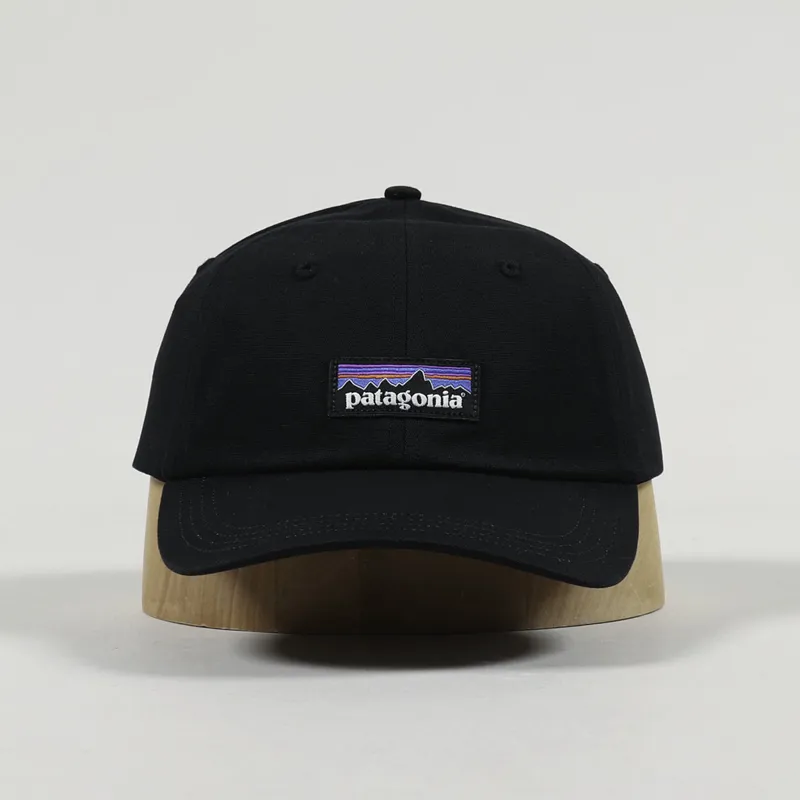 Patagonia P-6 Label Trad Cap Black-2