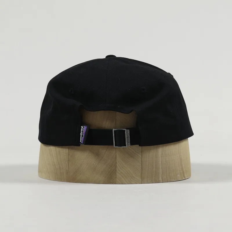 Patagonia P-6 Label Trad Cap Black-3