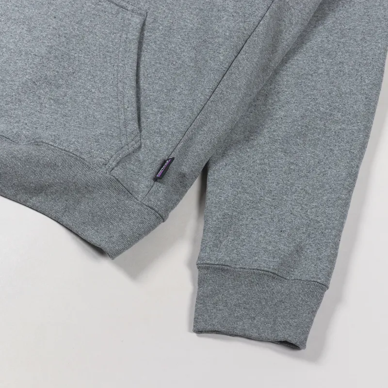 Patagonia P-6 Label Uprisal Hoody Gravel Heather-4