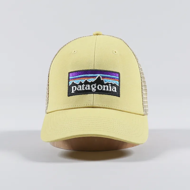 Patagonia P-6 Logo LoPro Trucker Hat Surfboard Yellow-1