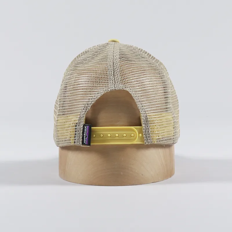 Patagonia P-6 Logo LoPro Trucker Hat Surfboard Yellow-2