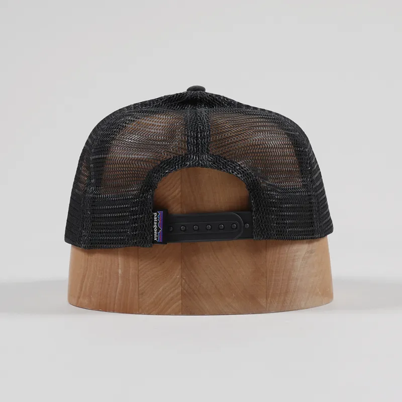 Patagonia P-6 Logo LoPro Trucker Hat Forge Grey-3