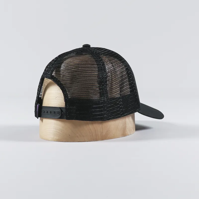 Patagonia black trucker hat on sale