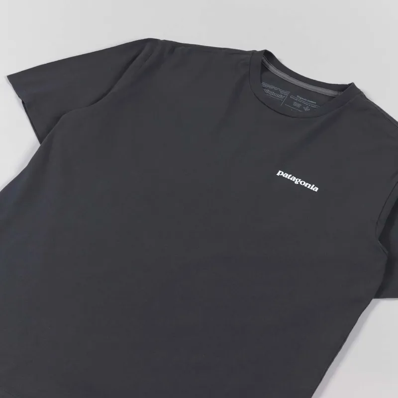 Patagonia P-6 Mission Organic T Shirt Ink Black-3