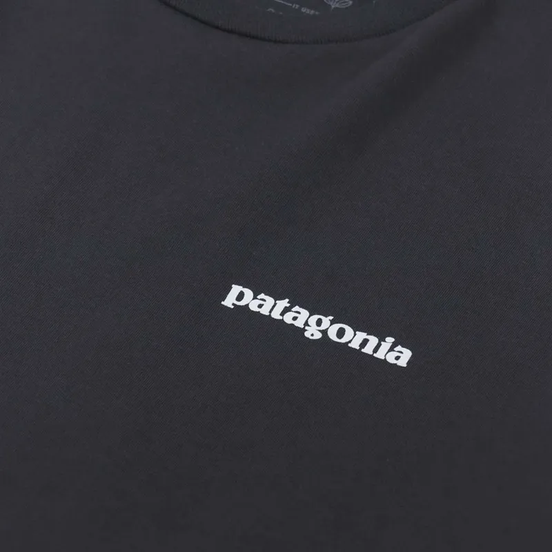 Patagonia P-6 Mission Organic T Shirt Ink Black-5