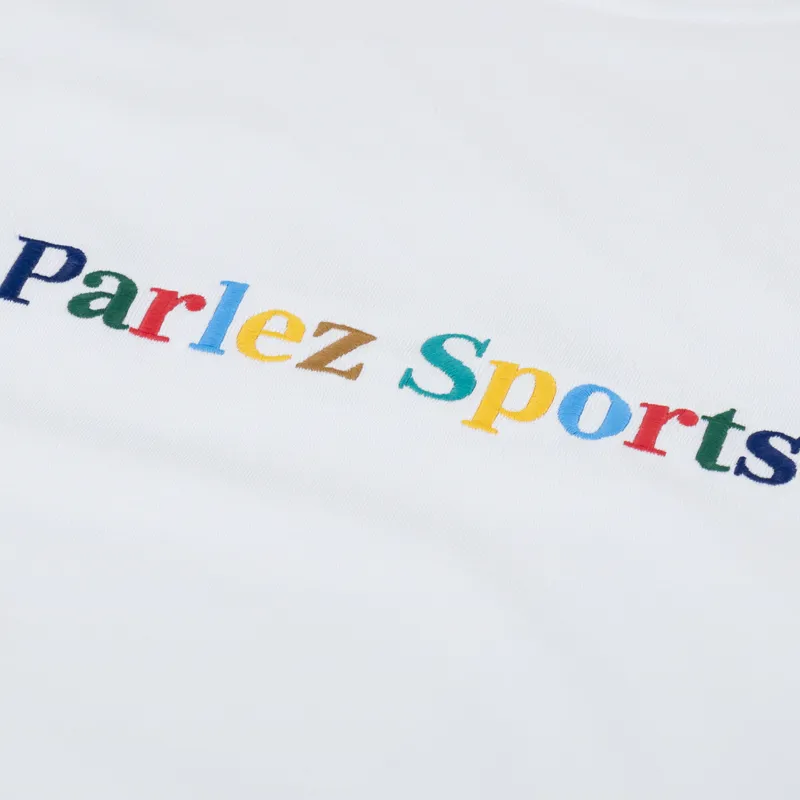 Parlez Leaf T Shirt White-1