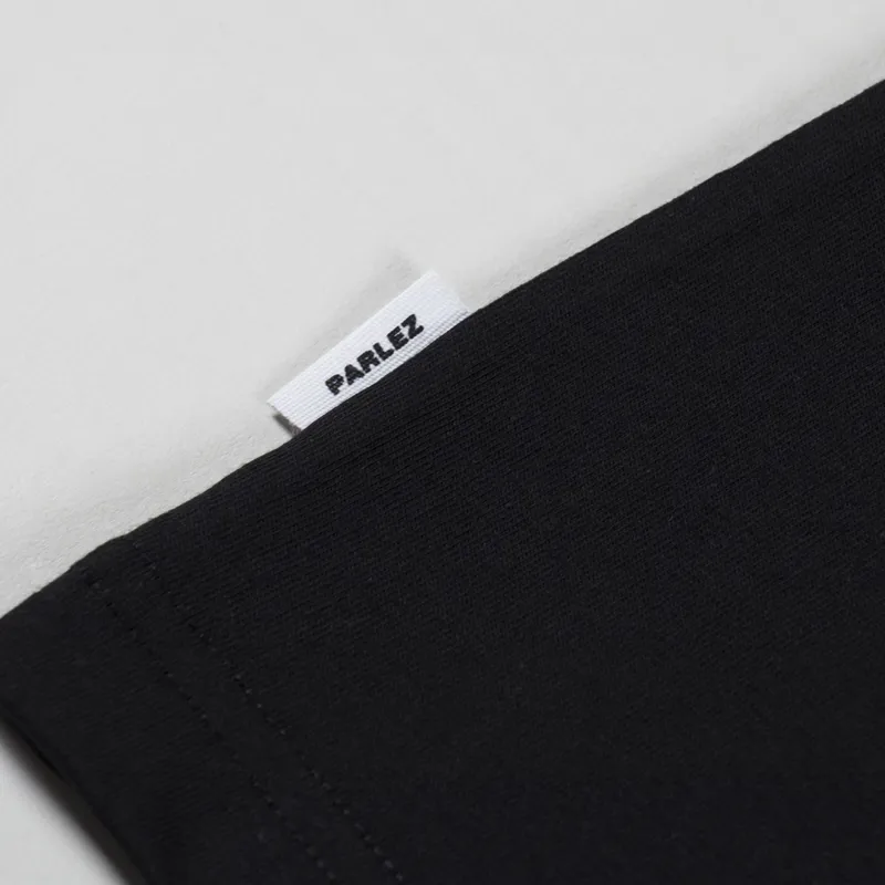 Parlez Leaf T Shirt Black-2