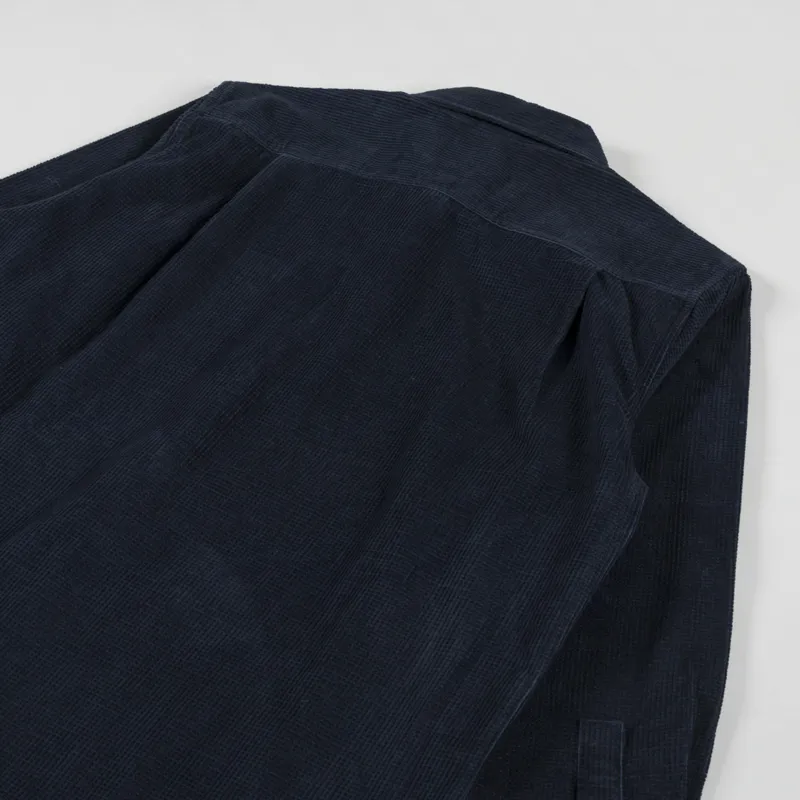 Parlez Ayr Cord Shirt Navy-3