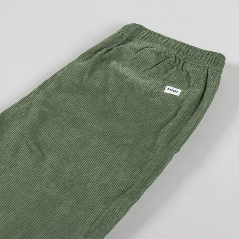 Parlez Ames Trouser Olive Green-5