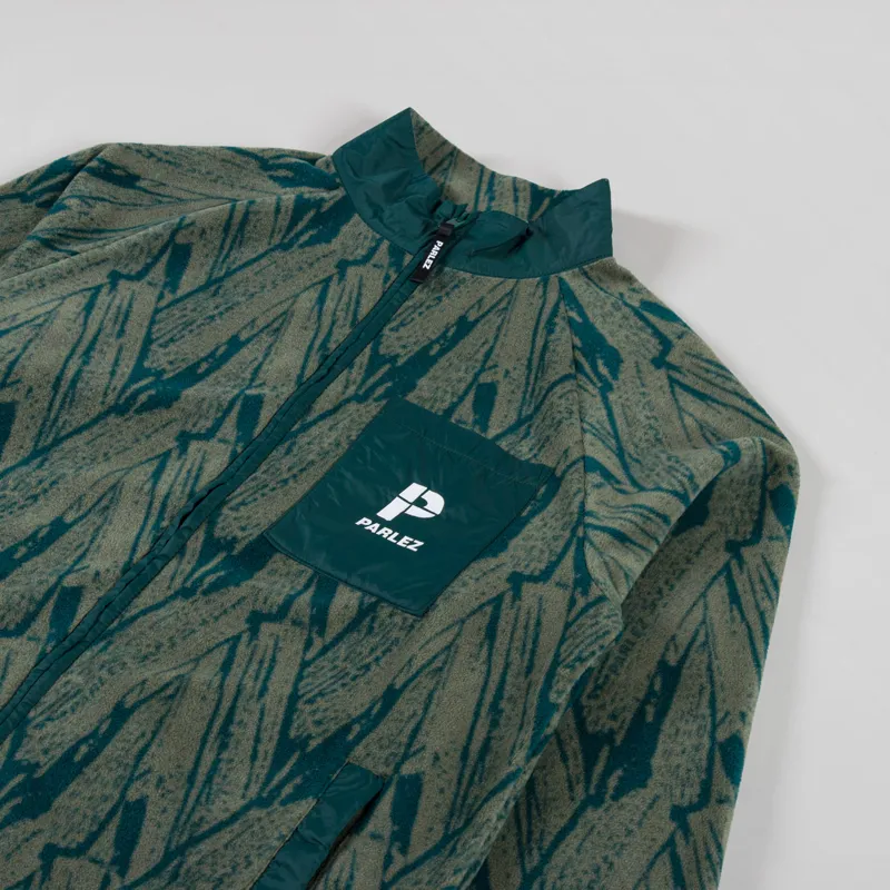 Parlez Duke Fleece Olive Green-2