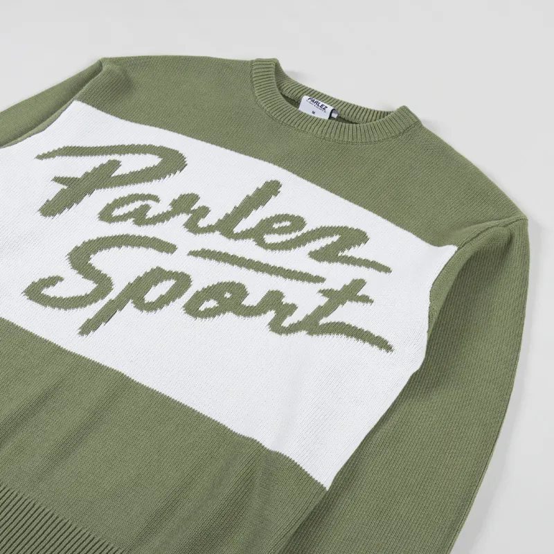 Parlez Rubio Knit Olive Green-2