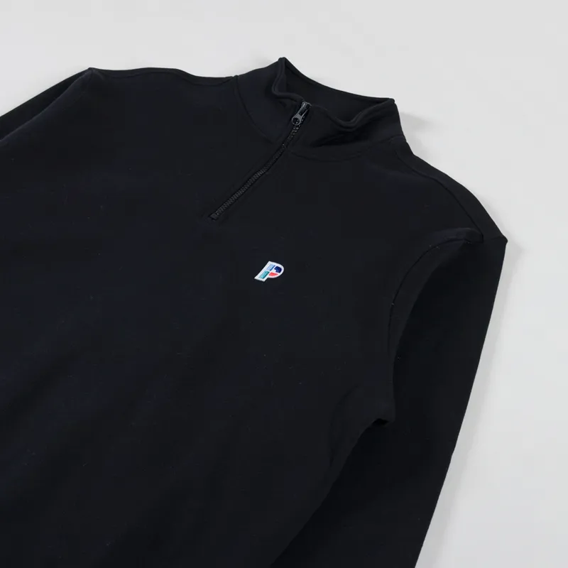 Parlez Pantego Quarter Zip Black-2