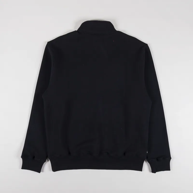 Parlez Pantego Quarter Zip Black-1