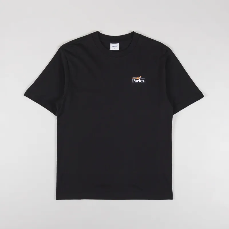 Parlez Worldwide T Shirt Black-1