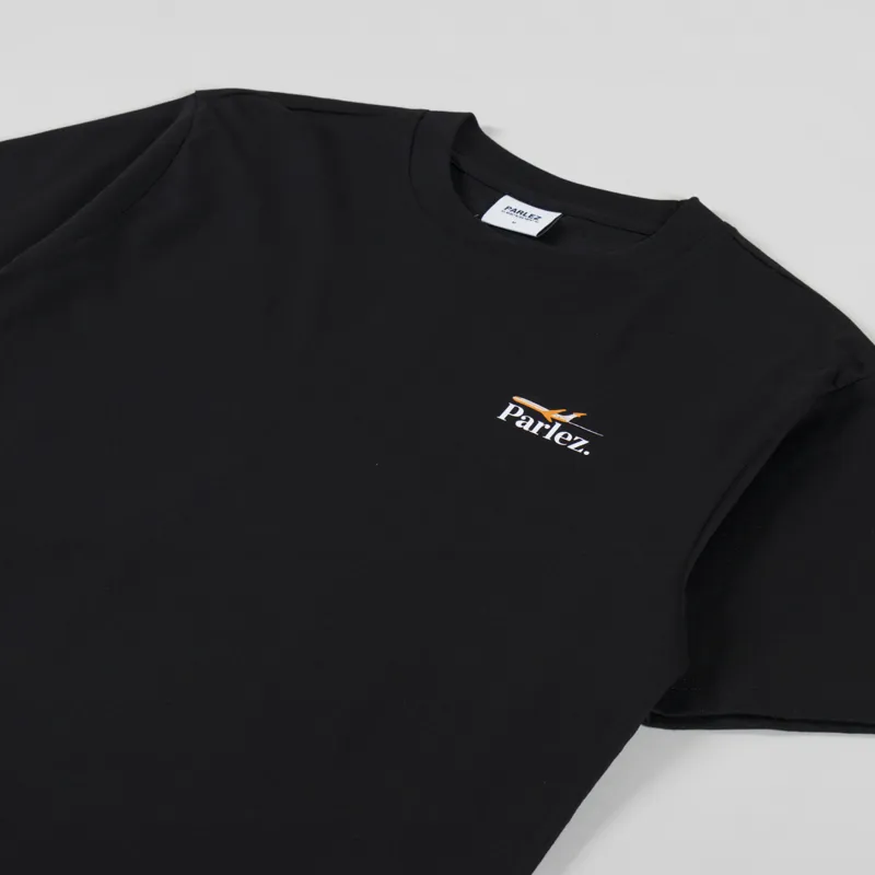 Parlez Worldwide T Shirt Black-3