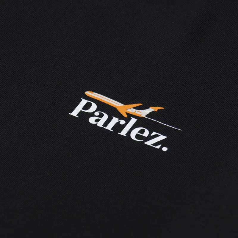 Parlez Worldwide T Shirt Black-5