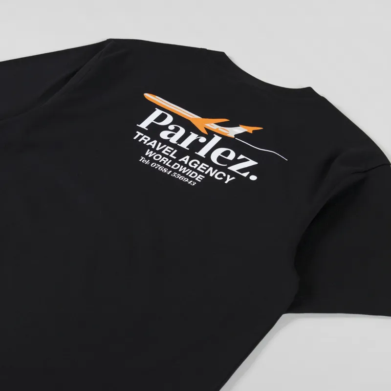 Parlez Worldwide T Shirt Black-2