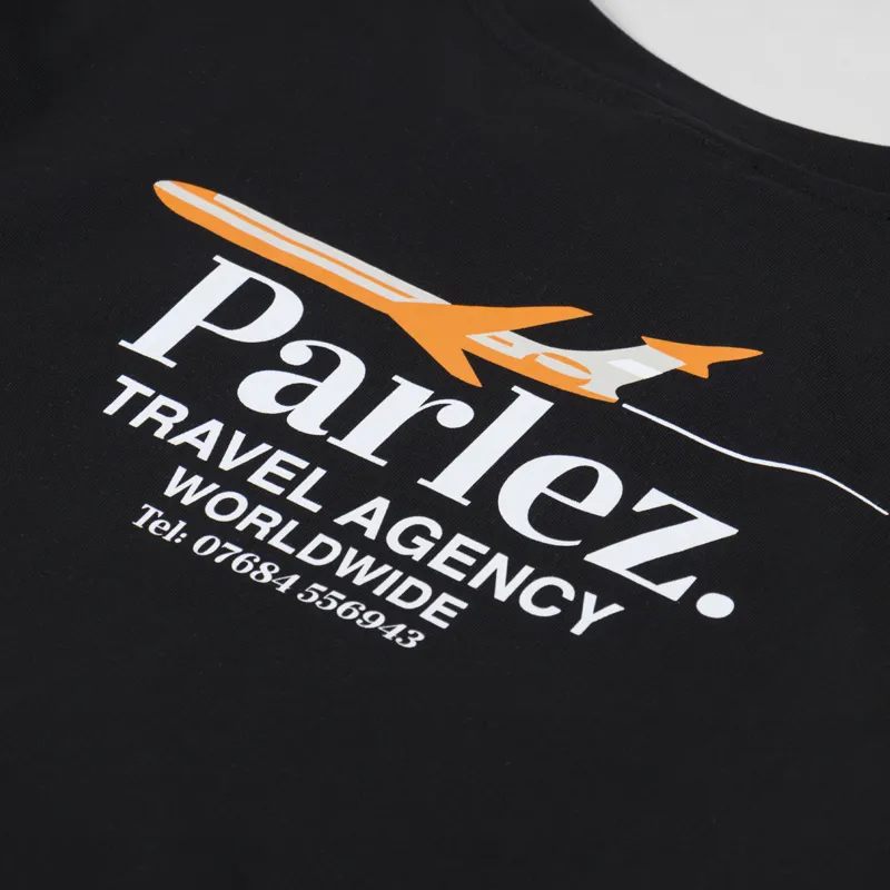 Parlez Worldwide T Shirt Black-4