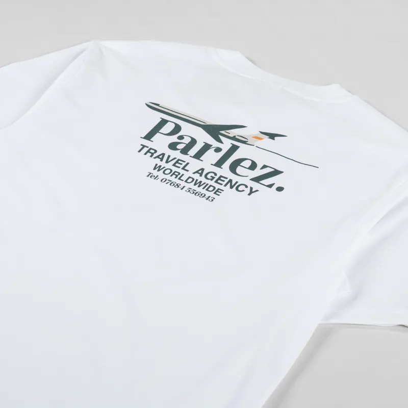 Parlez Worldwide T Shirt White-2