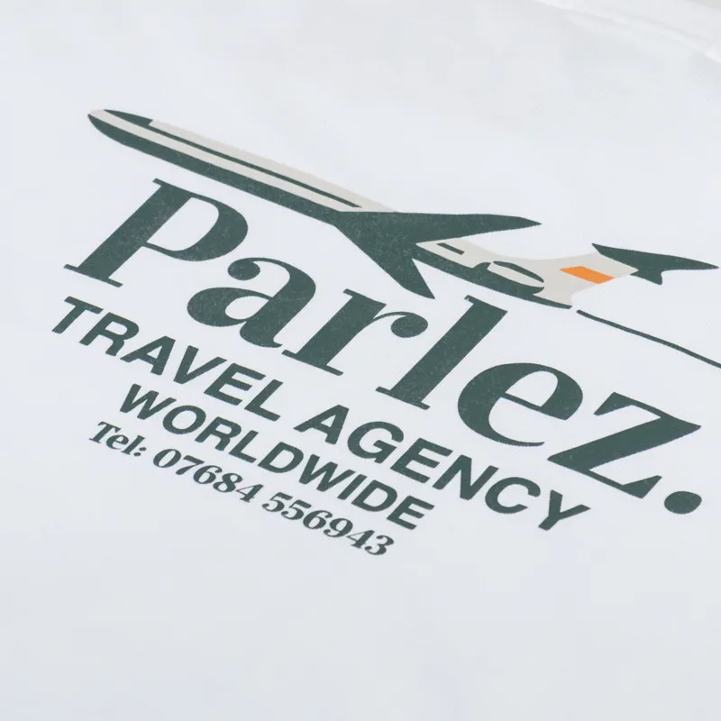Parlez Worldwide T Shirt White-4