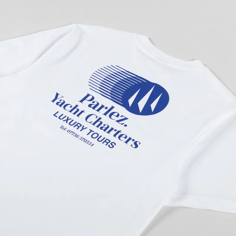 Parlez Charter T Shirt White-3