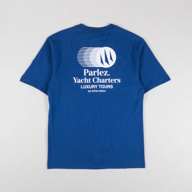 Parlez Charter T Shirt Sail Blue