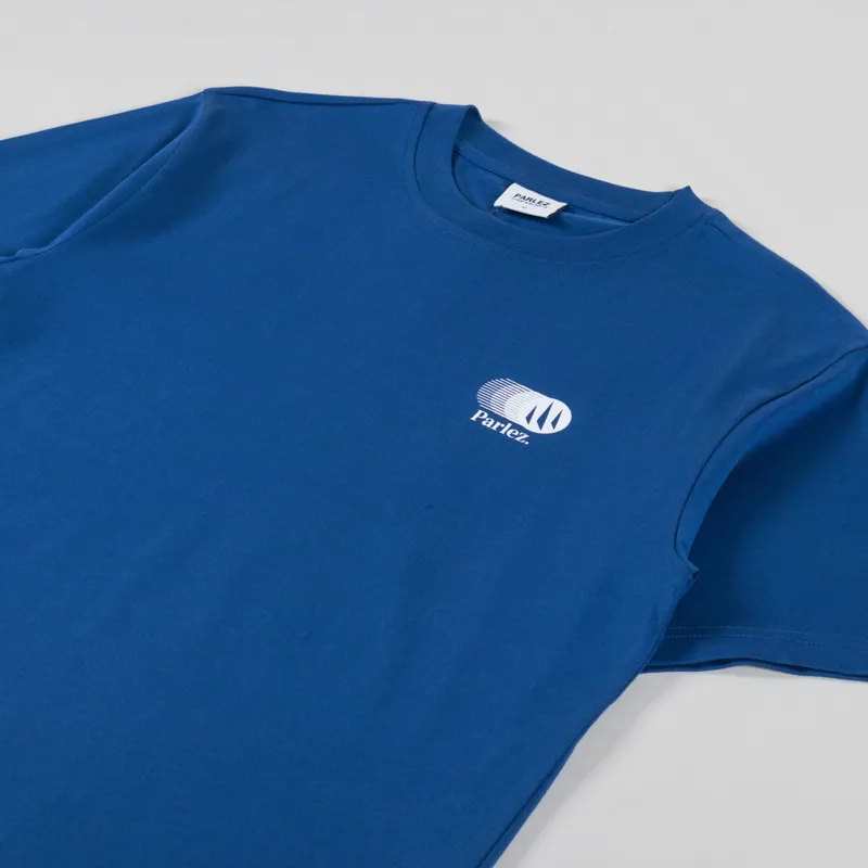 Parlez Charter T Shirt Sail Blue-3