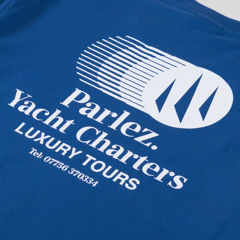 Parlez Charter T Shirt Sail Blue-4
