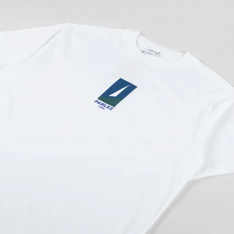 Parlez Peak Oversized T Shirt White-1