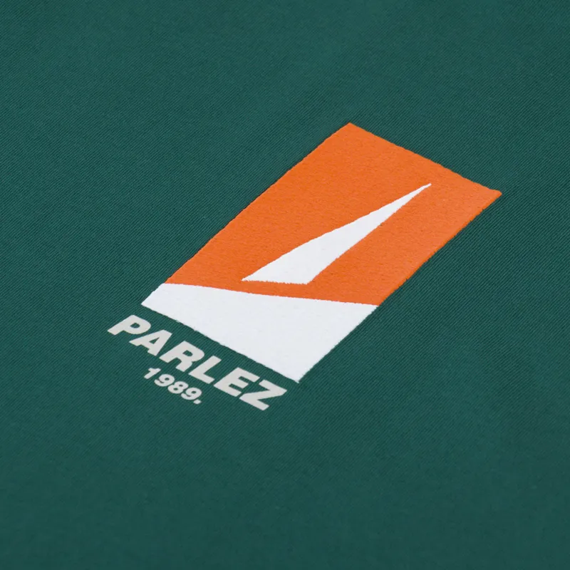Parlez Peak Oversized T Shirt Deep Green-2