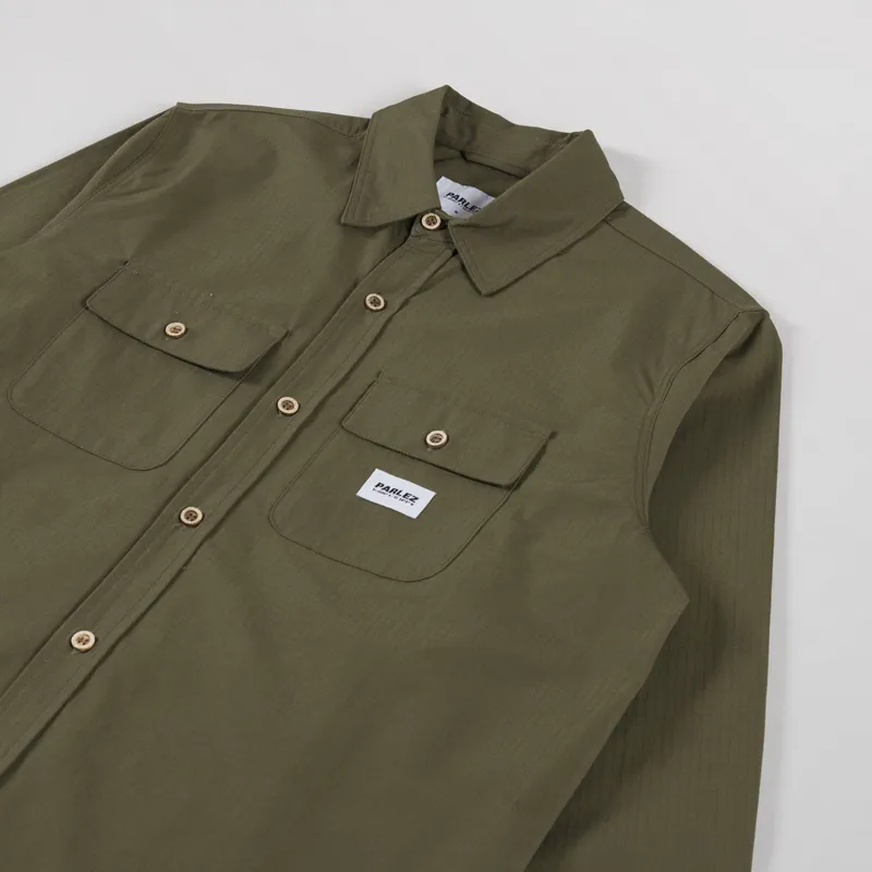 Parlez Ample Shirt Moss-2