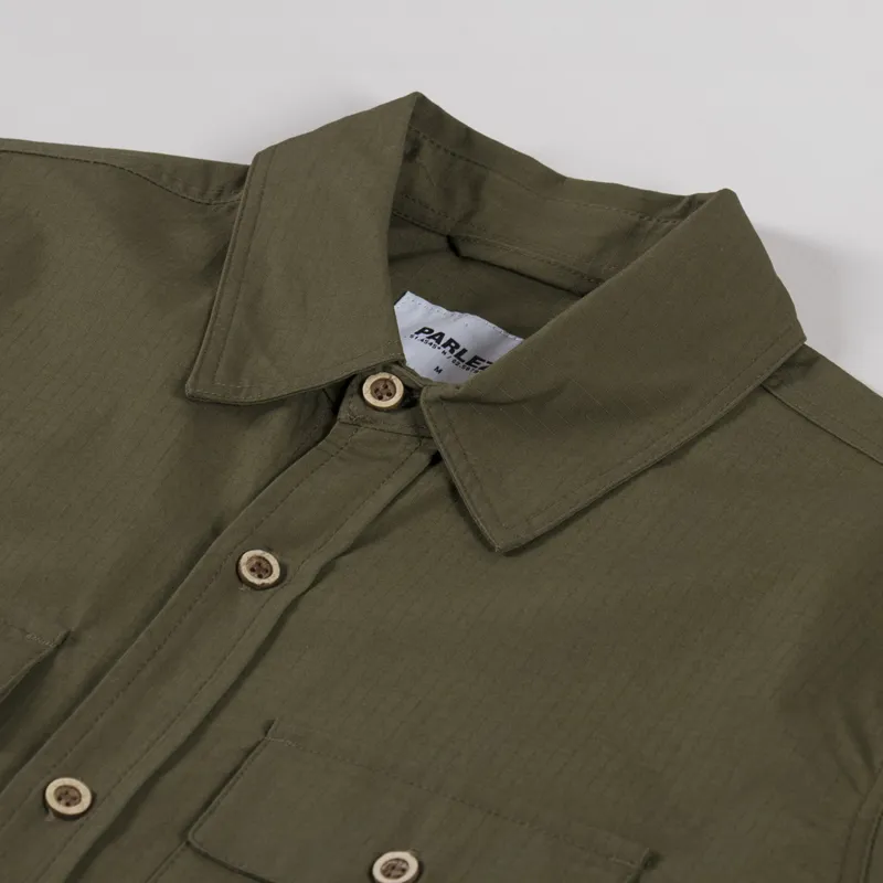 Parlez Ample Shirt Moss-4
