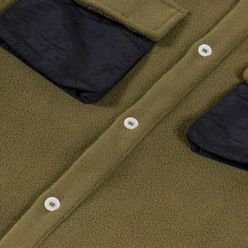 Parlez Motion Fleece Shirt Moss-6