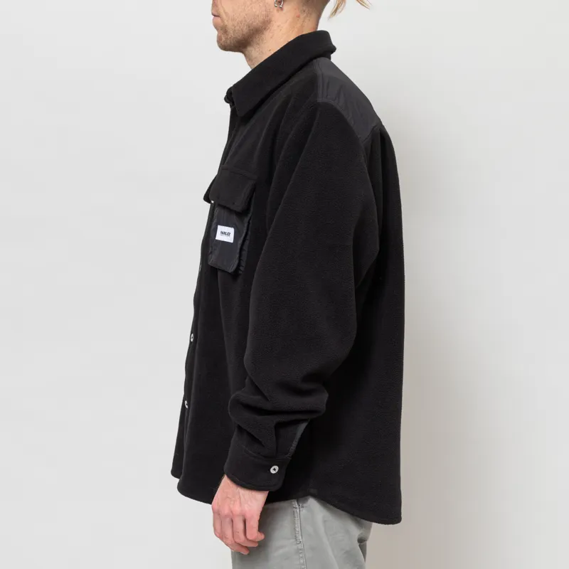 Parlez Motion Fleece Shirt Black-2