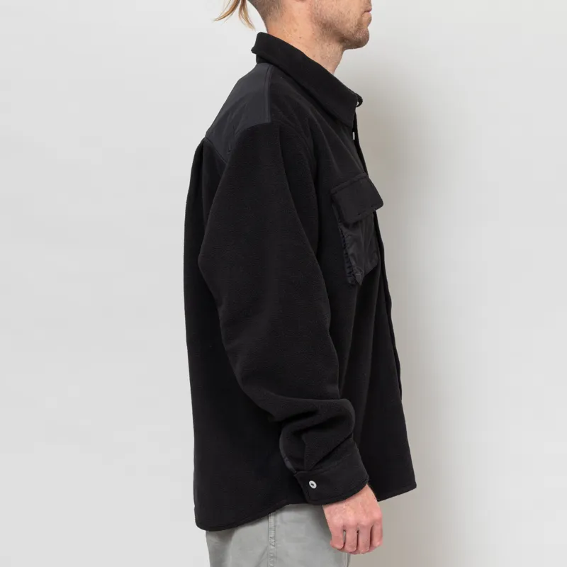 Parlez Motion Fleece Shirt Black-4