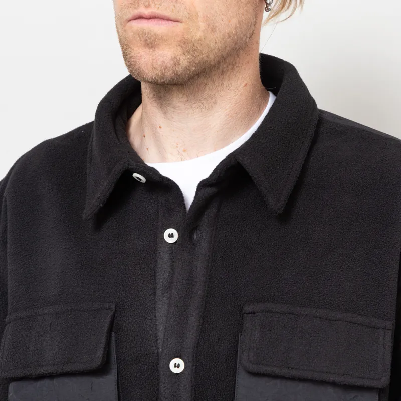 Parlez Motion Fleece Shirt Black-5