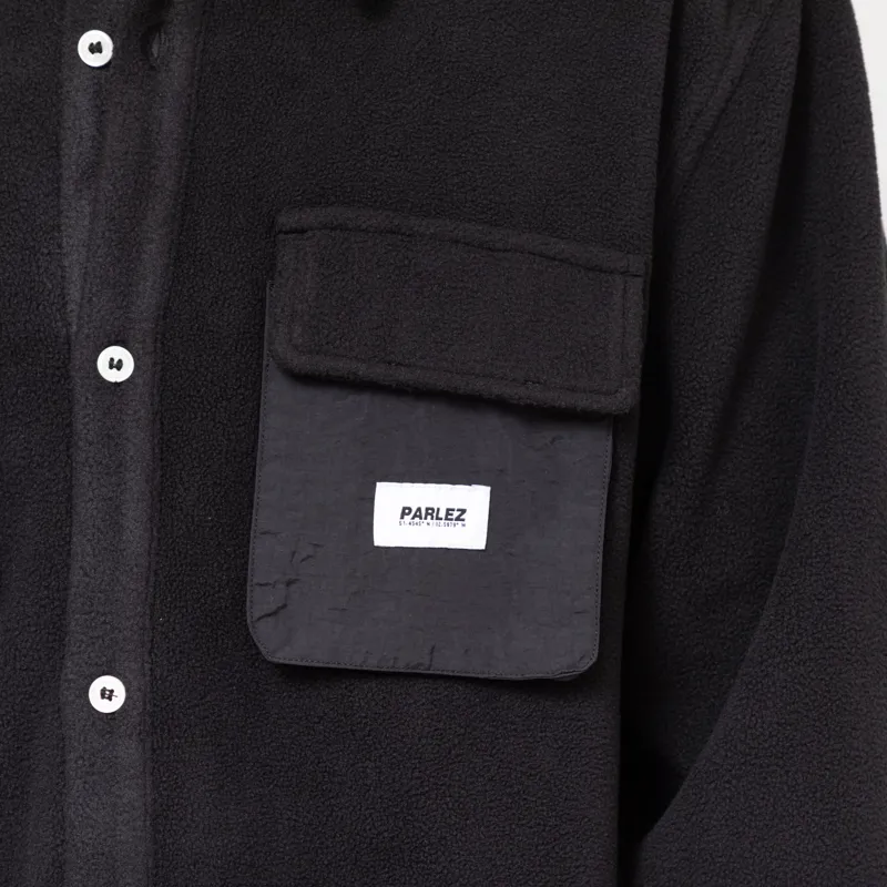 Parlez Motion Fleece Shirt Black-8