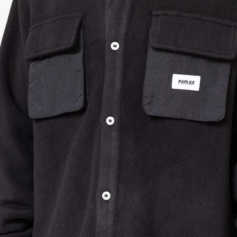 Parlez Motion Fleece Shirt Black-7