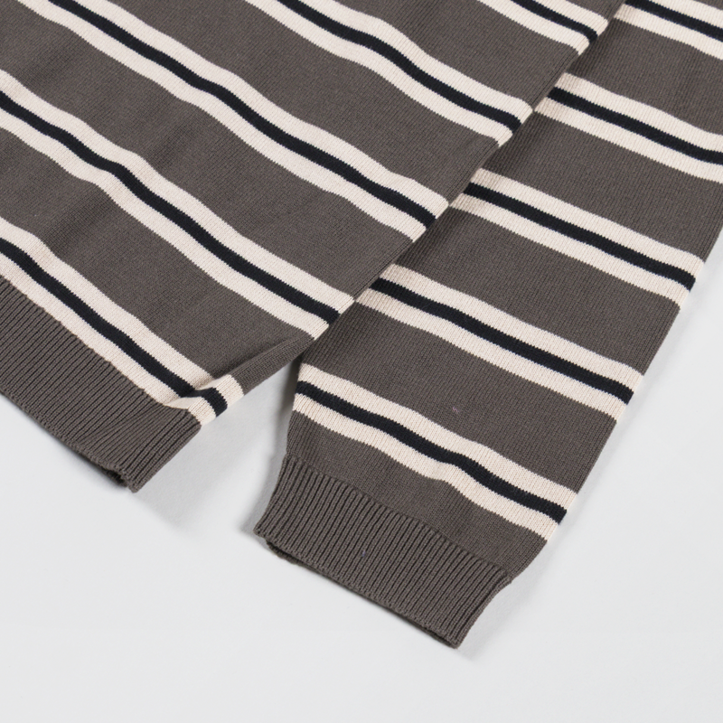 Parlez Aspen Long Sleeve Polo Knit Moss-4