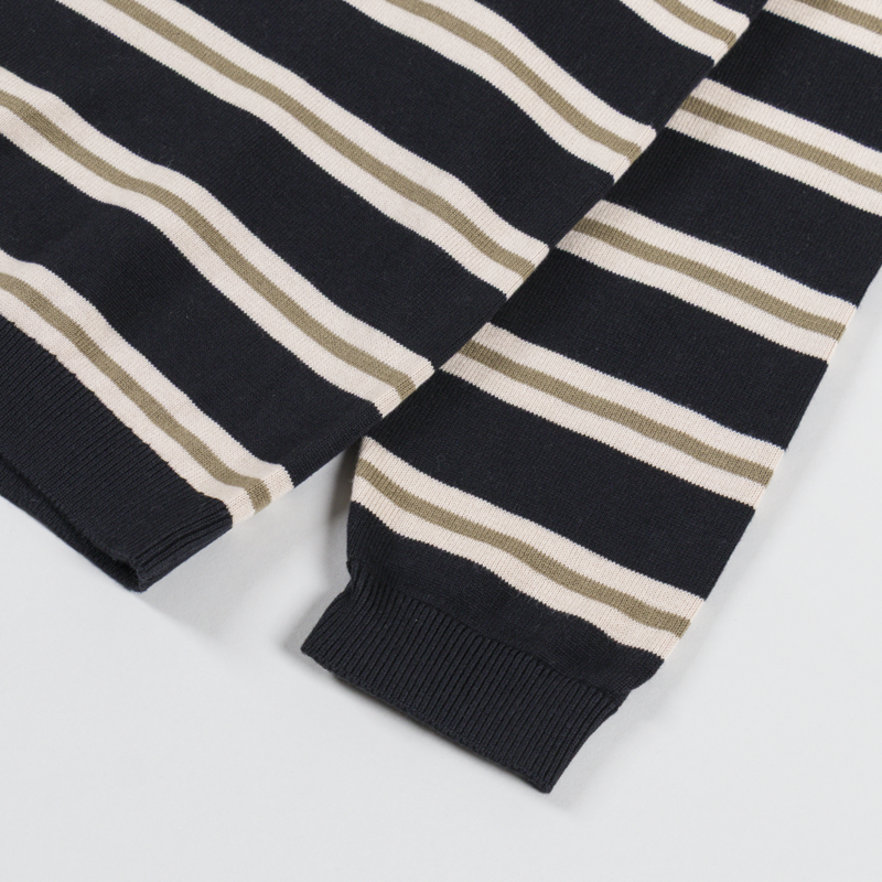 Parlez Aspen Long Sleeve Polo Knit Black-4