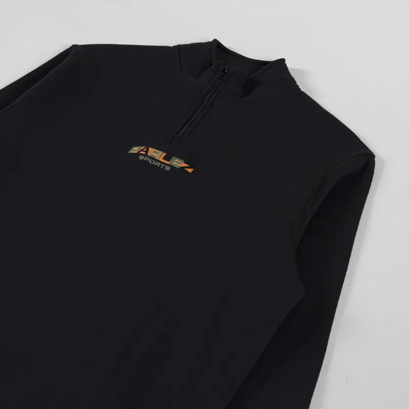 Parlez Ora Quarter Zip Black-2