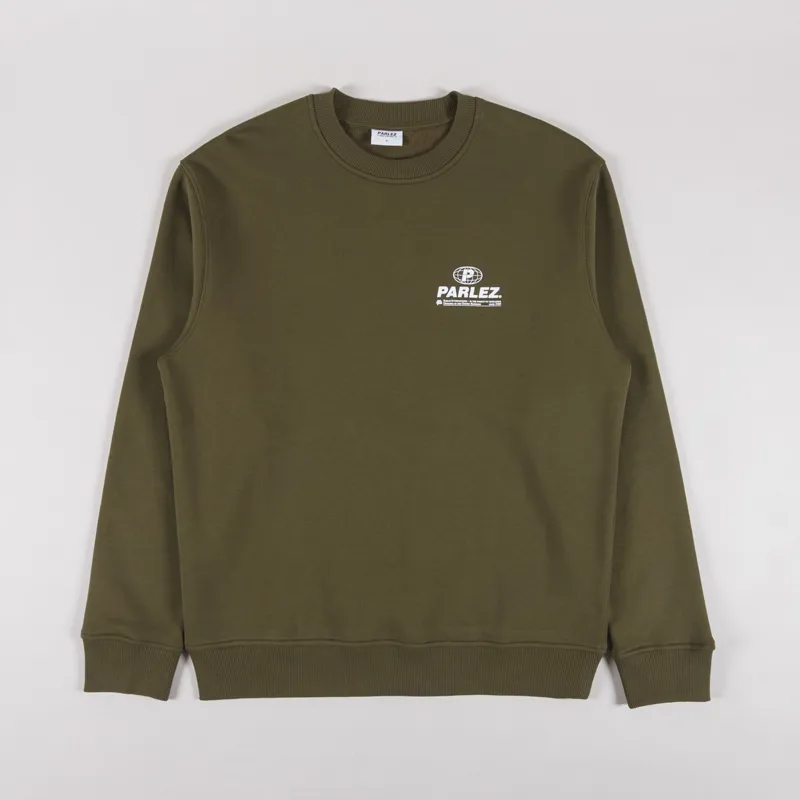 Parlez Excel Sweatshirt Moss-1