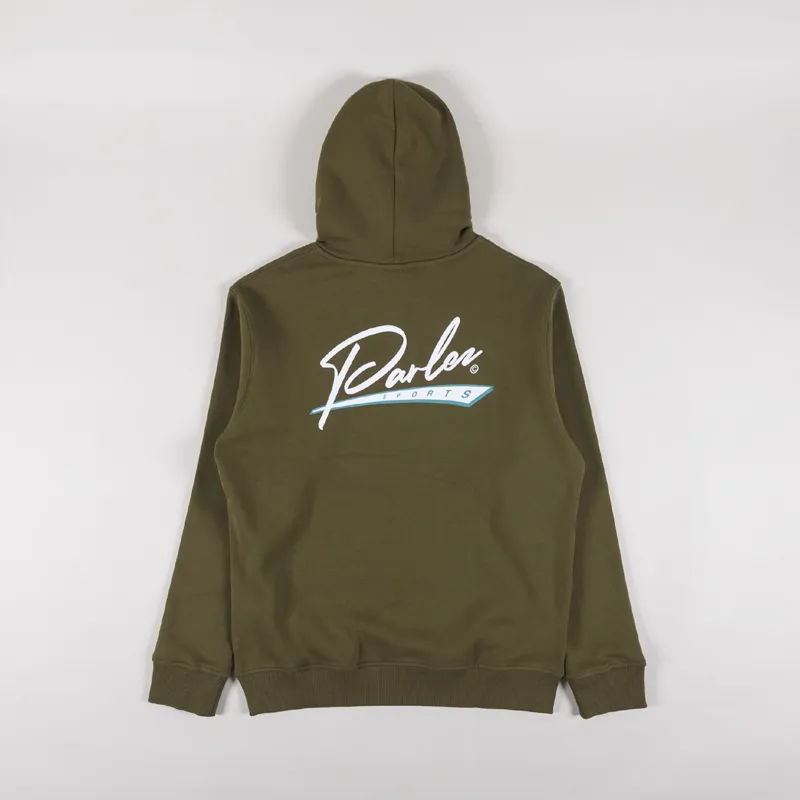 Parlez Chisel Hoodie Moss