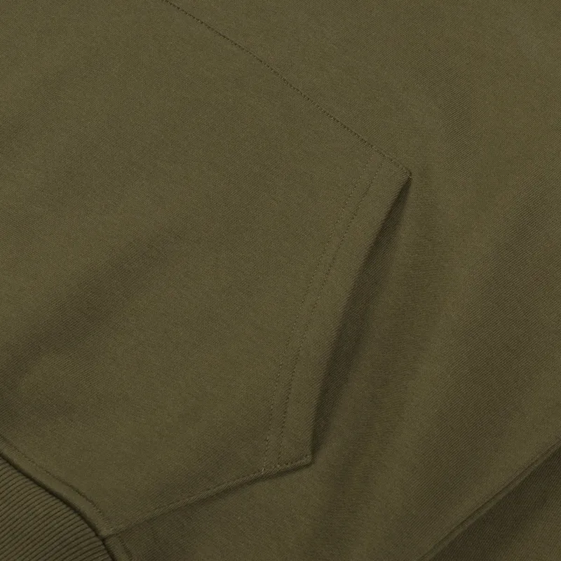 Parlez Chisel Hoodie Moss-6