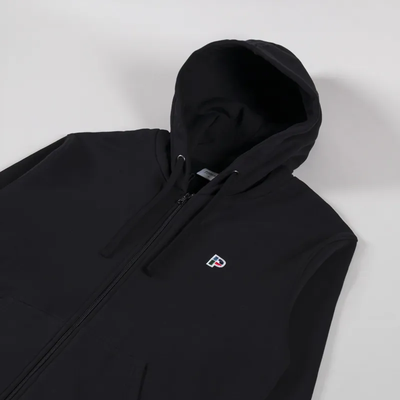 Parlez Demi Zip Hoodie Black-2
